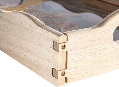 Diamond Painting Holztablett "Maritim" 30 x 20 cm