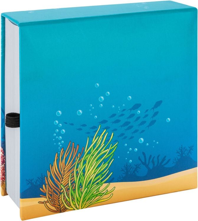 Notizblock "Unterwasserwelt" mit Stift