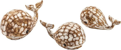 Dekofiguren Wal "Balena" 3er-Set