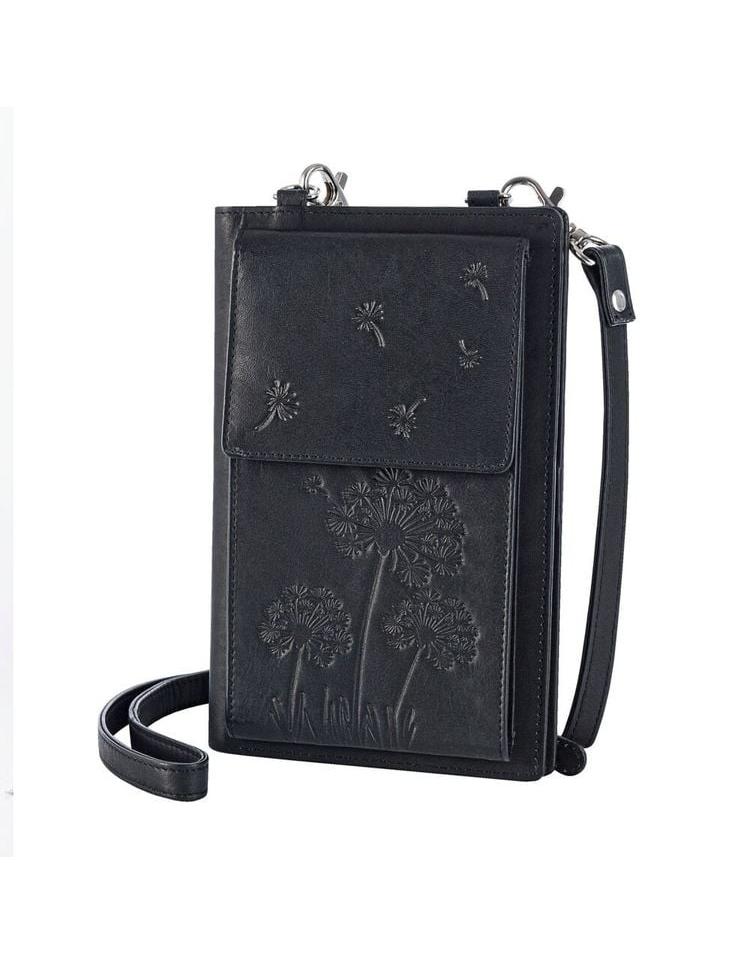 HJP Handytasche "Pusteblume" (Farbe: schwarz)