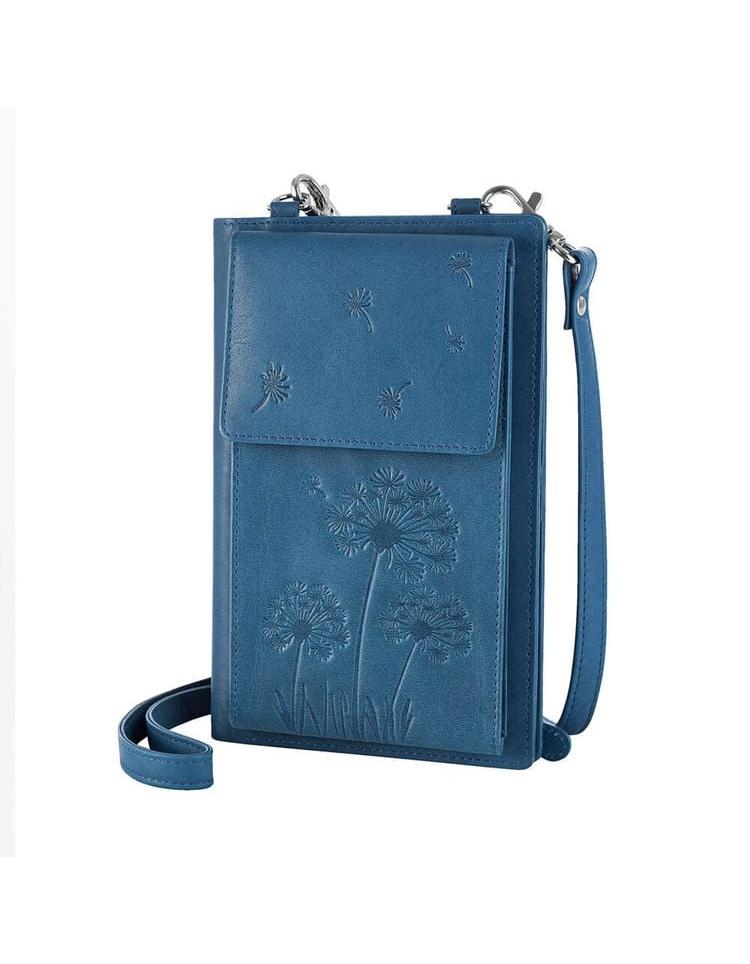 Handytasche Pusteblume d.blau