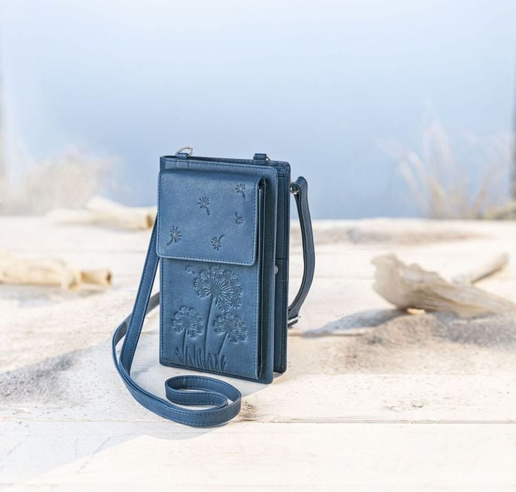 Handytasche Pusteblume d.blau