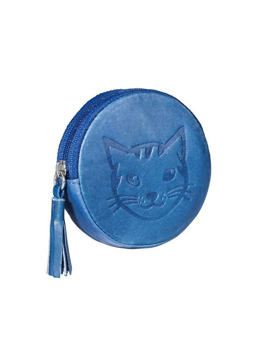 HJP Börse "Mira" Leder jeansblau