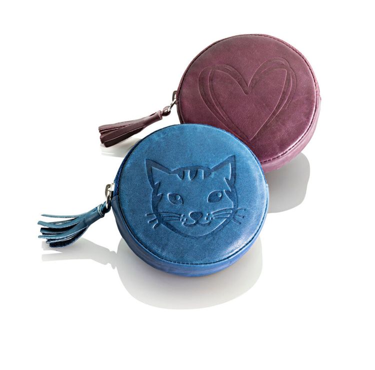 HJP Börse "Mira" Leder jeansblau