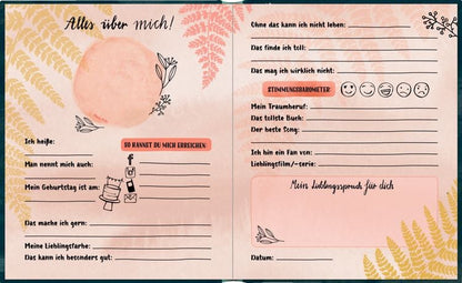 Freundebuch - Handlettering - Life is be