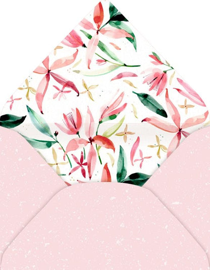 Briefpapier-Set - All about rosé