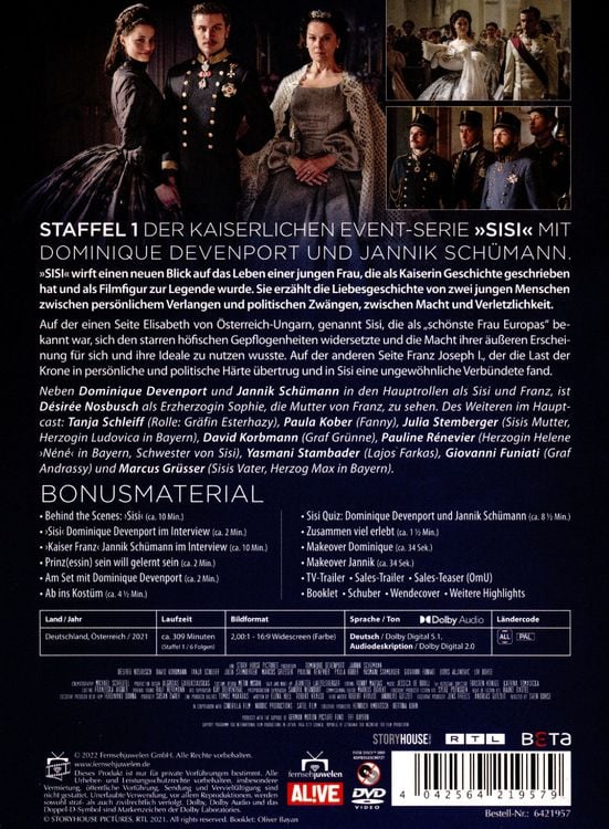 Sisi - Staffel 1  -2DVD