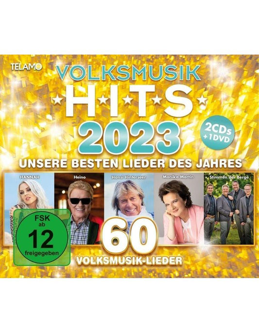 Volksmusik Hits 2023 (2 CDs + DVD)