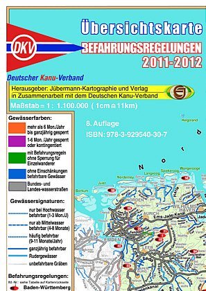 DKV Übersichtskarte Befahrungsregeln