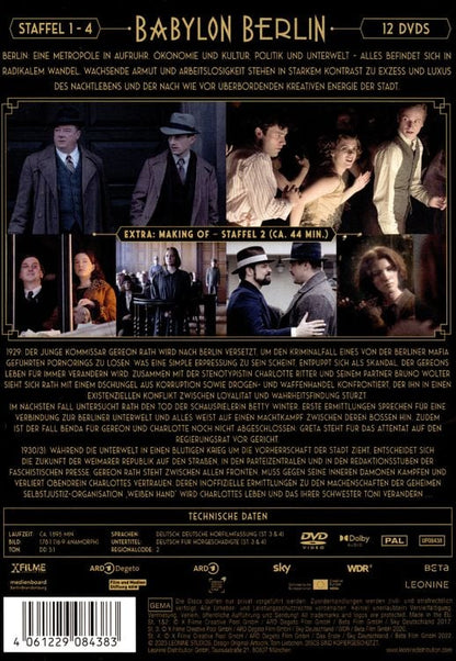 Rainbow Video Babylon Berlin - Collection Staffel 1-4 (DVD, 2023)