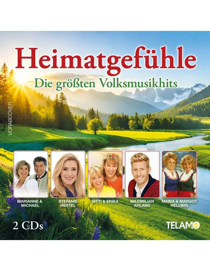 Heimatgefühle - Die grössten Volksmusikhits (2 CDs)