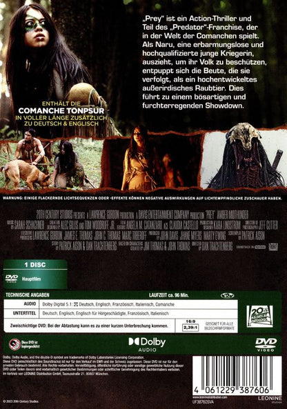 Rainbow Video Prey (DVD, 20231208, Englisch, Deutsch, Französisch, Italienisch)