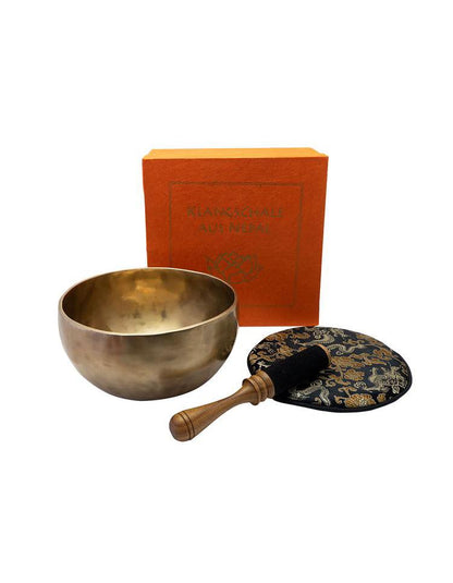 Klangschalen-Set Box 3 bedruckt Lotusblü