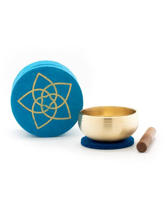 Klangschalen-Set in Box petrol Achtsamkeit