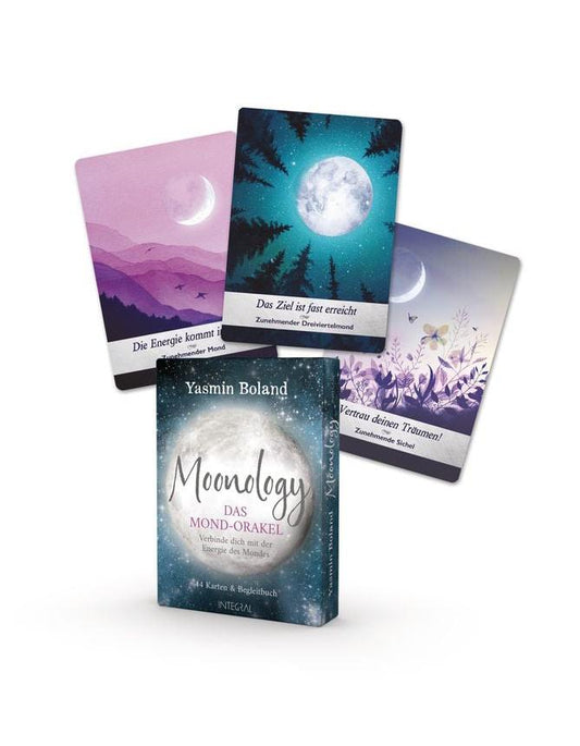 Moonology - Das Mond-Orakel, 44 Karten &