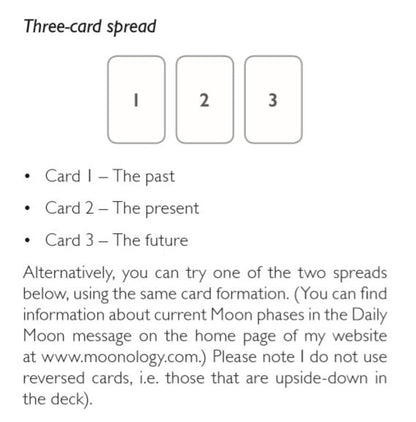 Moonology - Das Mond-Orakel, 44 Karten &