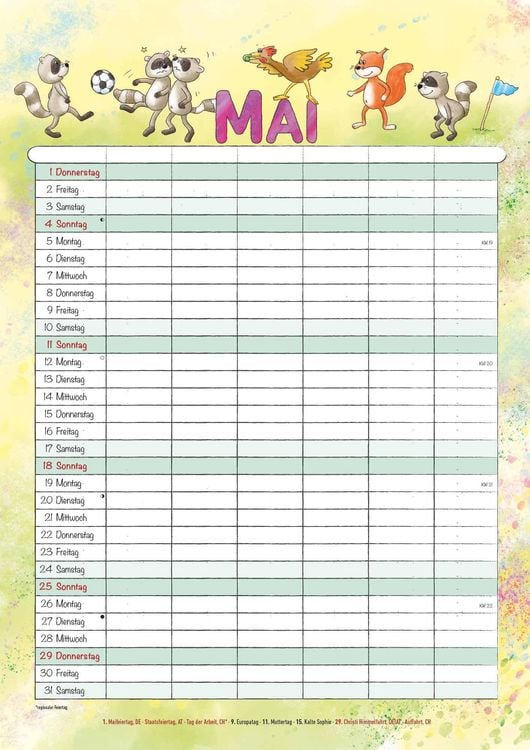 Alpha Edition - Familienplaner Cartoon 2