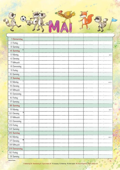 Alpha Edition - Familienplaner Cartoon 2