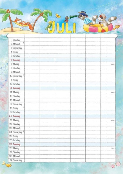 Alpha Edition - Familienplaner Cartoon 2