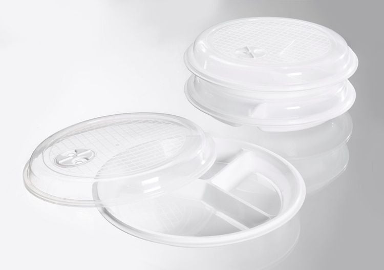 Mikrowellen Teller Set, 6-teilig