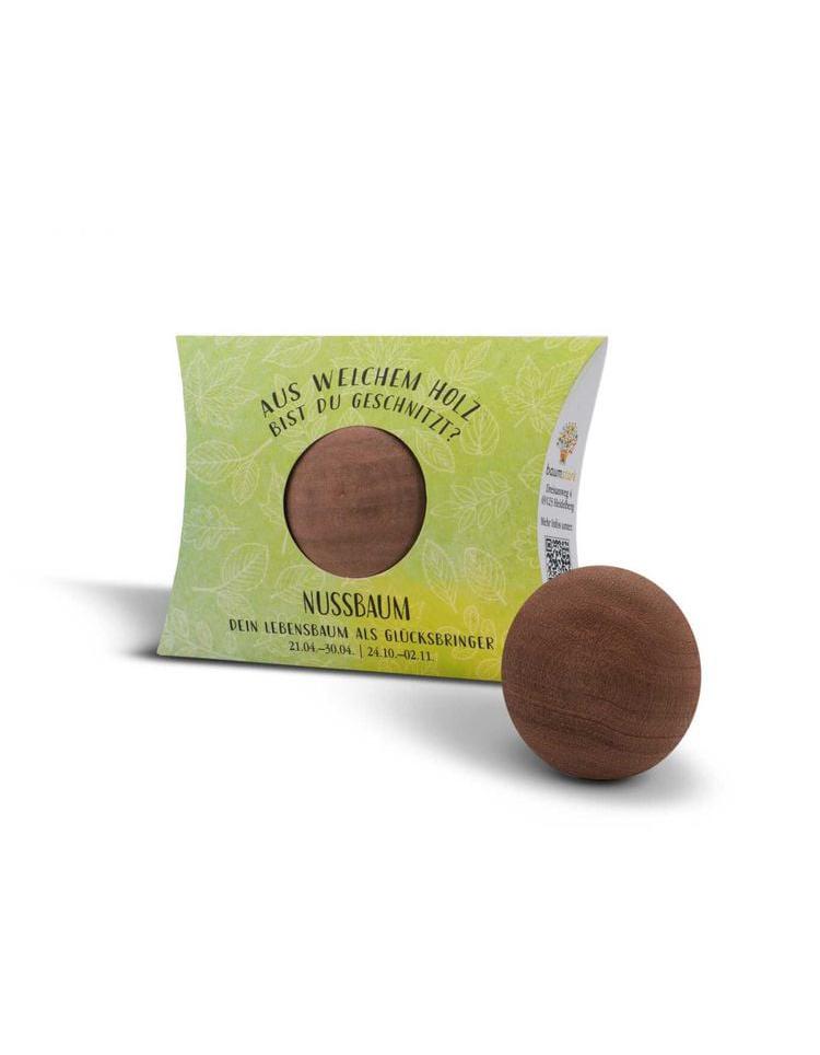 Handschmeichler Nussbaum 45mm mit Baumho