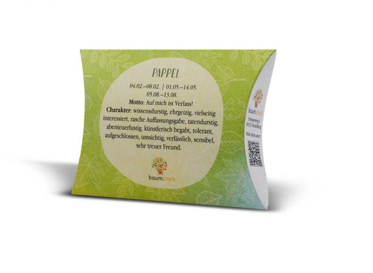 Handschmeichler Pappel 45mm mit Baumhoro