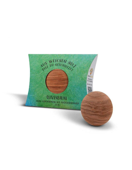 Handschmeichler Olivenbaum 45mm mit Baum