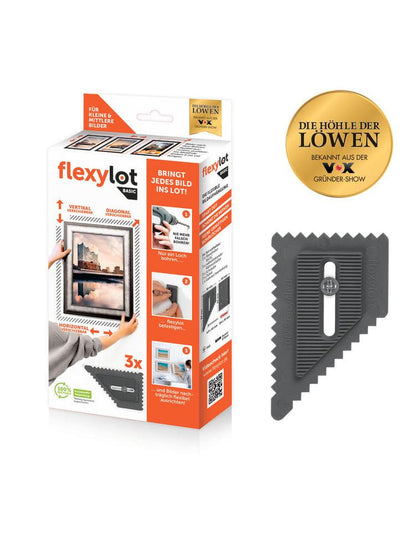 flexylot Bildaufhängung Basic, 3er Set