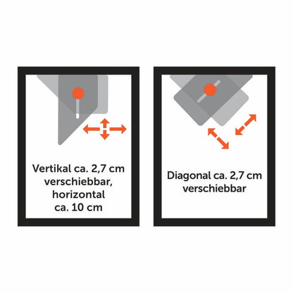 flexylot Bildaufhängung Basic, 3er Set