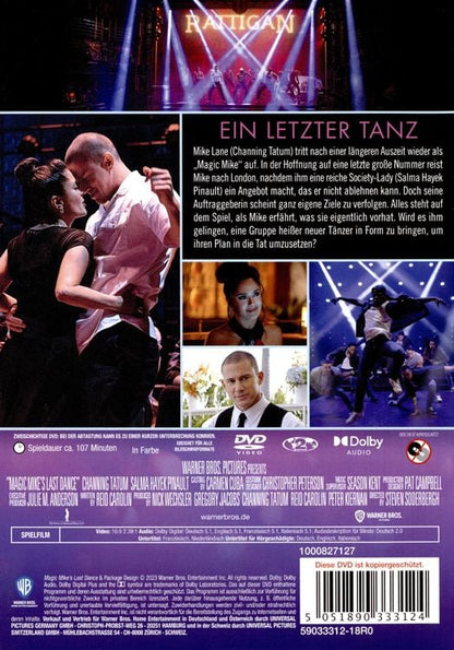WB Magic Mike's Last Dance,DVD