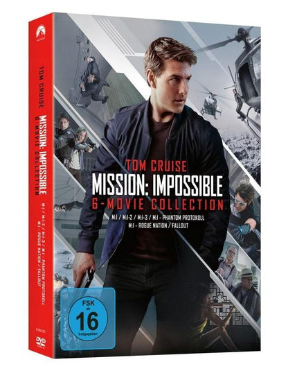 Paramount Mission Impossible 1-6 (DVD, 2018, Deutsch)