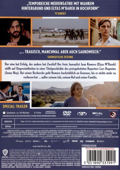 WB Tausend Zeilen,DVD