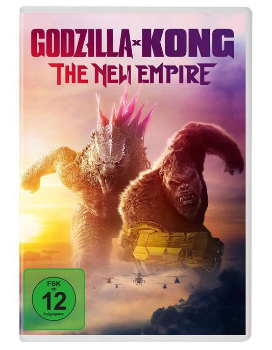 Godzilla X Kong: The New Empire DVD