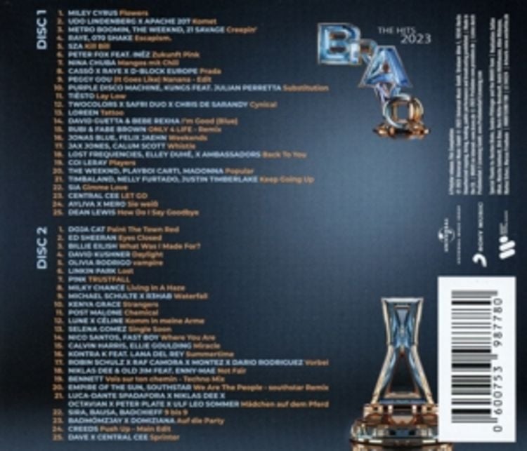 Bravo The Hits 2023 (2 CDs)