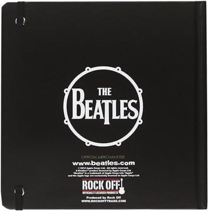 Beatles Notizbuch, schwarz mit Logo (Fanartikel)