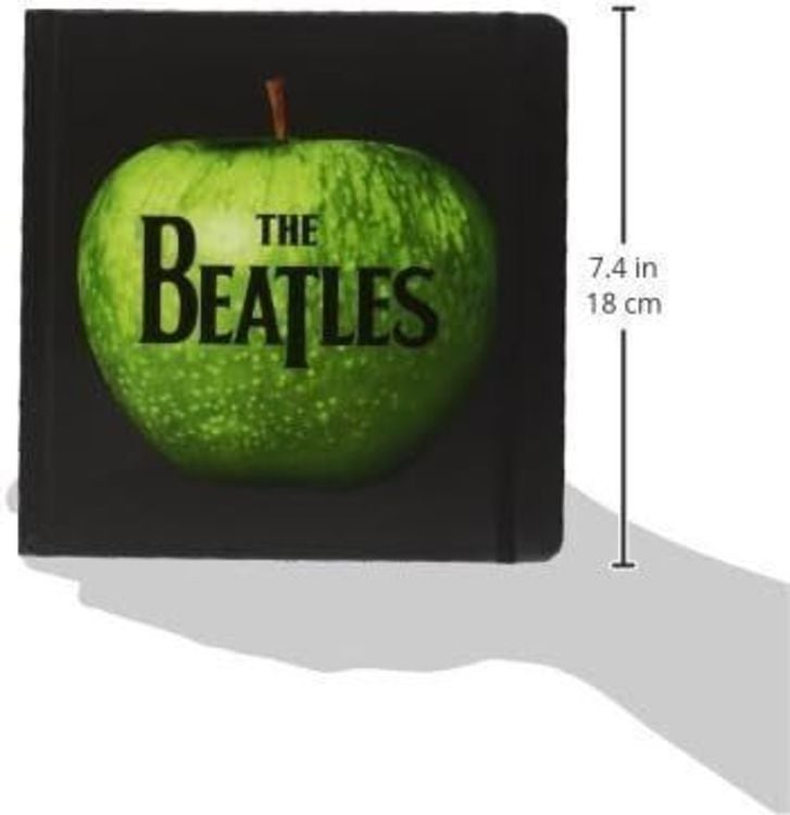Beatles Notizbuch, schwarz mit Logo (Fanartikel)