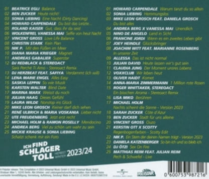 Ich Find Schlager Toll-Herbst/Winter 2CD