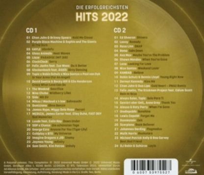 Die Ultimative Chartshow-Hits 2022 -2CD