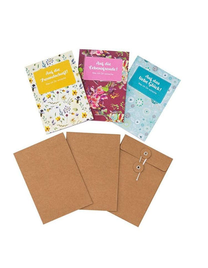 Wunschhefte Freundschaft, Lebensfreude, Glück, 3er-Set DIN A6