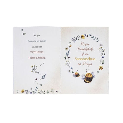 Wunschhefte Freundschaft, Lebensfreude, Glück, 3er-Set DIN A6