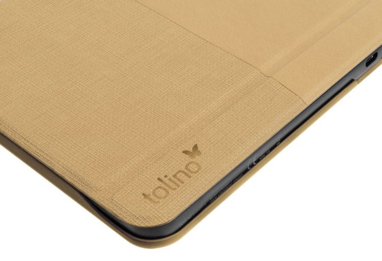 tolino vision 6, Schutztasche in Lederoptik (Farbe:kanvas)