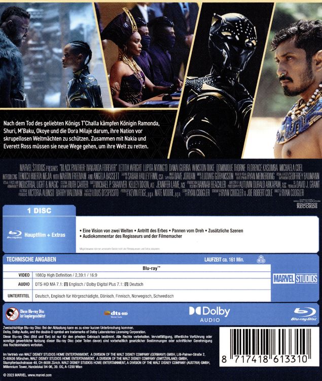 Disney Interactive Studios Black Panther: Wakanda Forever BD (Blu-ray)