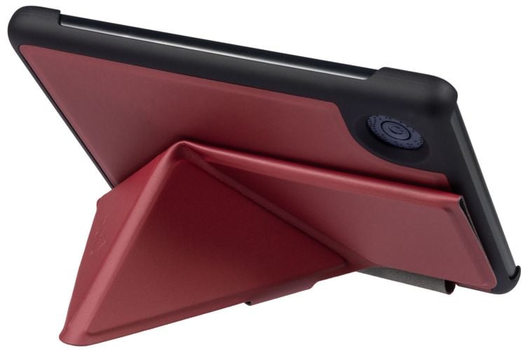 tolino shine 4, Schutztasche mit Origami Standfunktion (Farbe:rot)