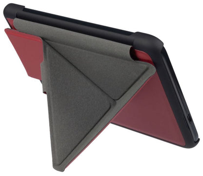 tolino shine 4, Schutztasche mit Origami Standfunktion (Farbe:rot)