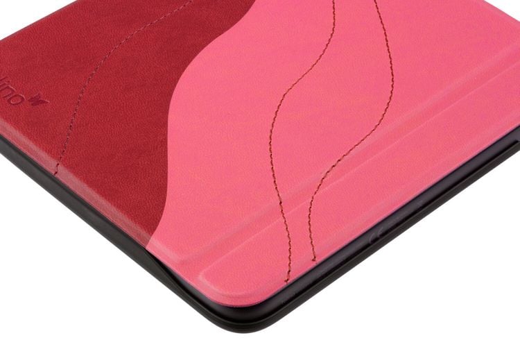 tolino vision 6, Schutztasche in Lederoptik (Farbe:rot)