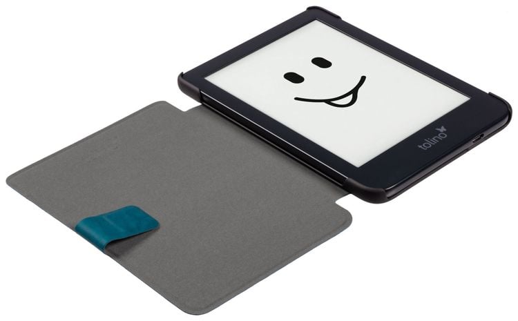 tolino shine 4, Schutztasche in Lederoptik (Farbe:petrol)