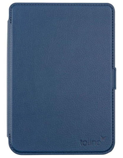 tolino shine/shine color, Schutztasche in Lederoptik (Farbe:blau)