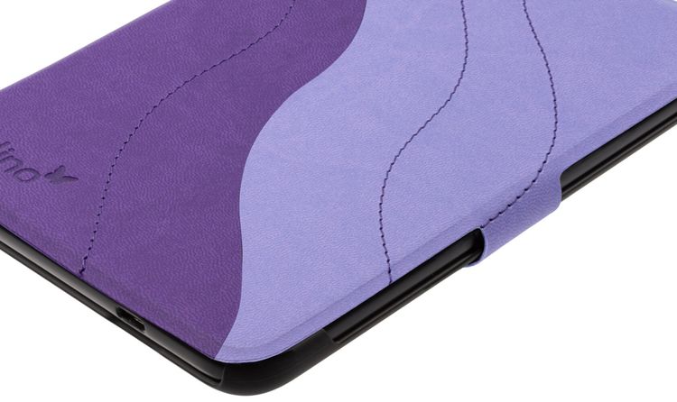 tolino shine 4, Schutztasche in Lederoptik (Farbe:purple)