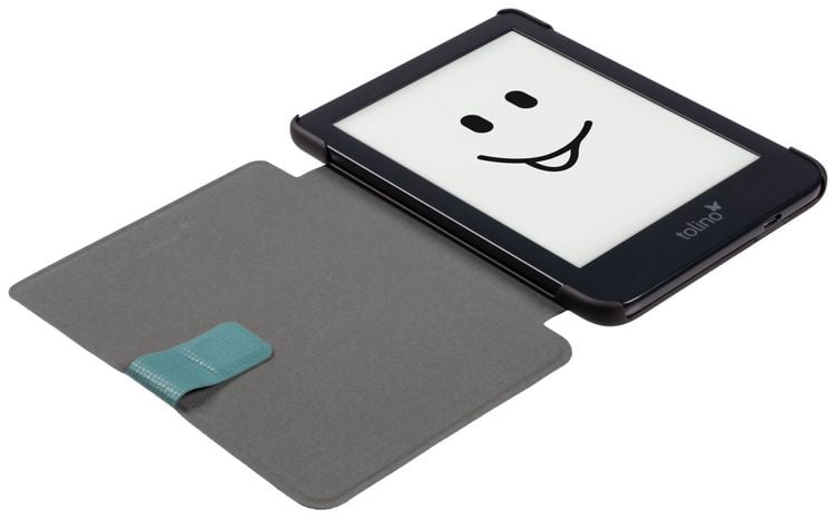 tolino shine 4, Schutztasche in Lederoptik (Farbe:grün)