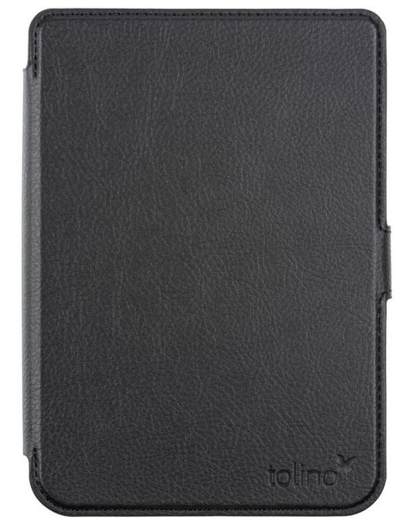 tolino shine/shine color, Schutztasche in Lederoptik (Farbe:schwarz)